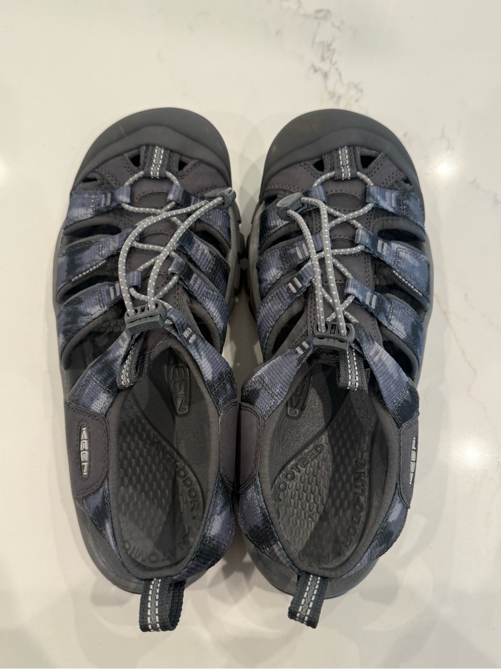Keen Blue Gray Closed-Toe Water Sandals